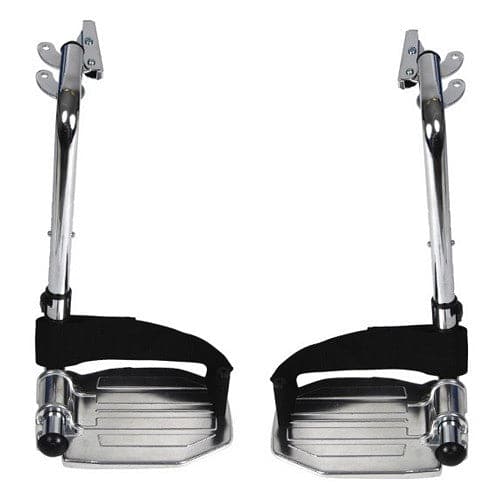 Drive Medical Swing-Away Wheelchair Footrests, 1 Pair