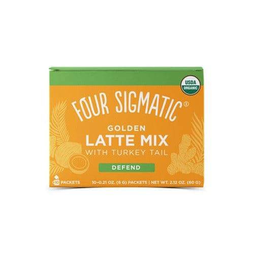 Four Sigmatic Golden Latte Mix with Turkey Tail Defend 10 Packets