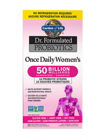 Garden of Life Dr. Formulated Probiotics Once Daily Women's 50 Billion Shelf Stable - 30 Veg Capsules
