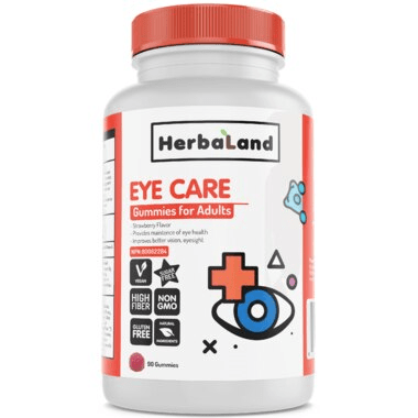 Herbaland Gummy for Adults Eye Care 90 Gummies