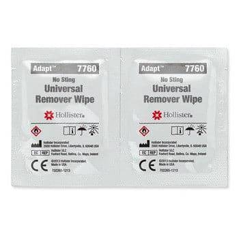 Hollister Adapt Universal Remover Wipes 50
