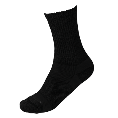 Incrediwear Trek Socks for Hiking Black 1 Pair