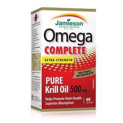 Jamieson Omega Complete Extra Strength Krill Oil 500mg