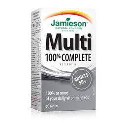 Jamieson 100% Complete Multi Adult 50+ 90 Caplets