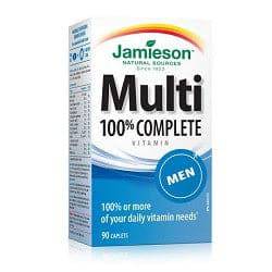 Jamieson 100% Complete Multivitamin for Men 90 Caplets