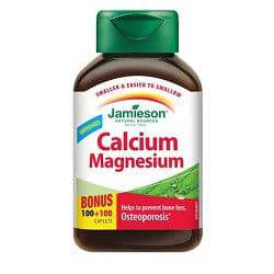 Jamieson Calcium Magnesium Bonus 100+100 Caplets