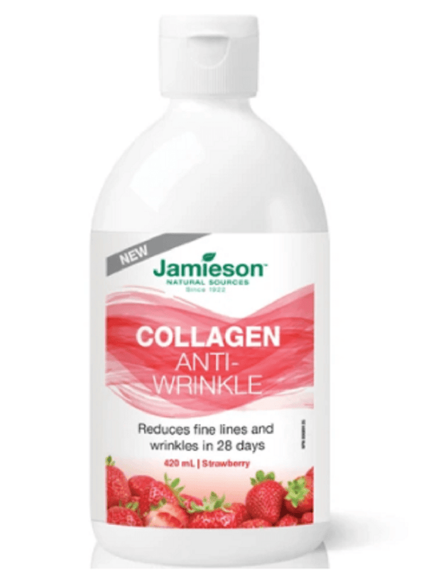 Jamieson Collagen Anti-Wrinkle Strawberry Flavor 420 ml