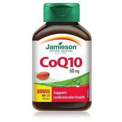 Jamieson CoQ10 60mg Bonus 60+20 Softgels