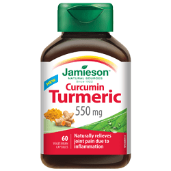 Jamieson Curcumin Turmeric 550mg 60 Capsules