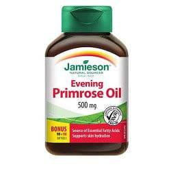 Jamieson Evening Primrose Oil 500mg Bonus 90+90 Softgels