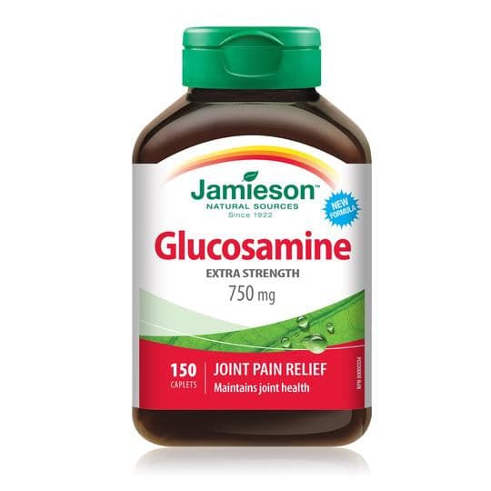 Jamieson Glucosamine Extra Strength 750 mg 150 Caplets