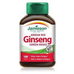 Jamieson Korean Red Ginseng 55mg 100 Caplets
