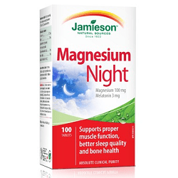 Jamieson Magnesium Night 100 Tablets