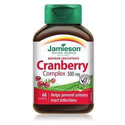 Jamieson Maximum Concentrate Cranberry Complex 500mg 60 Capsules
