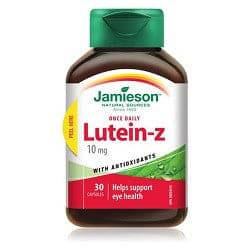 Jamieson Once Daily Lutein-Z 10mg with Zeaxanthin and Antioxidants 30 Capsules