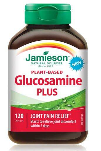 Jamieson Plant-Based Glucosamine Plus 120 Caplets