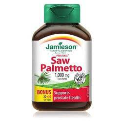 Jamieson Prostease Saw Palmetto 1000mg Bonus 30+30 Softgels