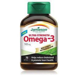 Jamieson Ultra Strength Omega-3 900mg 75 Softgels