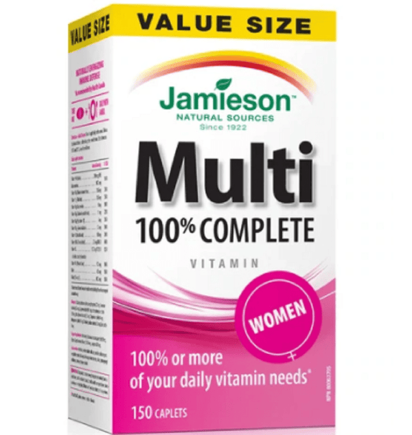 Jamieson Multivitamin 100% Complete Women 150 Caplets