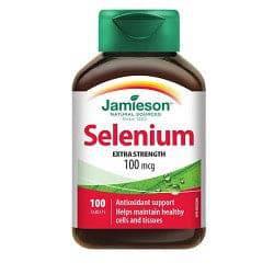 Jamieson Selenium Extra Strength 100 mcg 100 Tablets