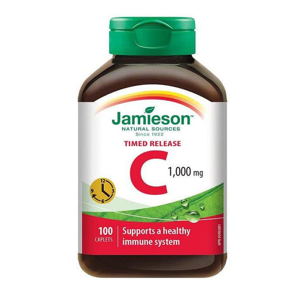 Jamieson Time Release Product Vitamin C 1000mg - 100 caplets