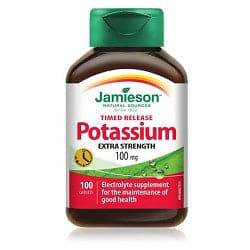 Jamieson Timed Release Product Potassium 100mg 100 Caplets