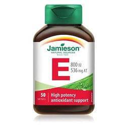 Jamieson Vitamin E 800 IU 50 Softgels