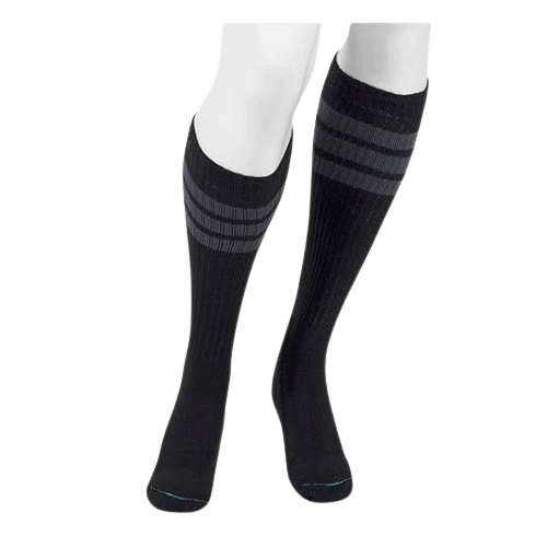 Juzo Power Comfort Compression Socks 15-20 mmHg Black Retro