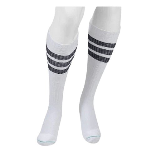 Juzo Power Comfort Compression Socks 15-20 mmHg White Retro