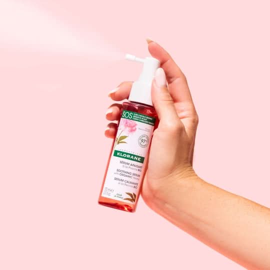 Klorane Soothing Sensitive Scalp Serum with Organic Peony 100mL - HaloHealthcare.com