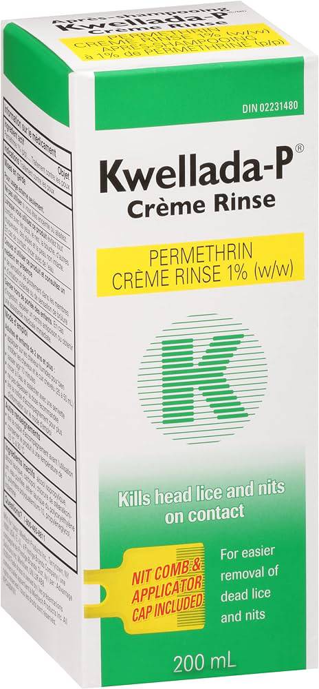 Permethrin Rinse Kwellada-P Crème Rinse Permethrin Crème Rinse 1% (w/w) | HaloHealthcare.com