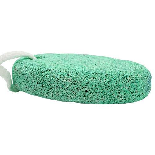 Lasting Naturals Natural Pumice Stone For Feet - Green