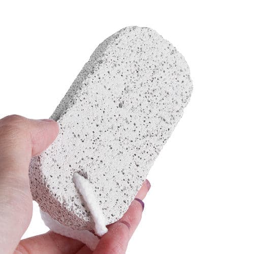 Lasting Naturals Natural Pumice Stone For Feet - White