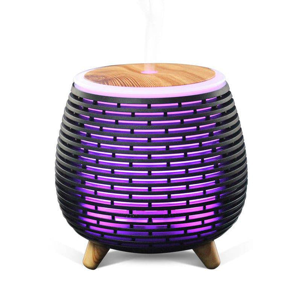Lasting Naturals Wood Aromatherapy Essential Oil Diffuser  - Black