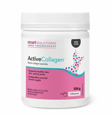 Smart Solutions Lorna Vanderhaeghe Active Collagen Powder - Marine Collagen Peptides Unflavoured 104g (Discontinued)