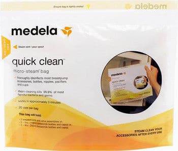 Medela Quick Clean Micro Steam Bags 5 Pack