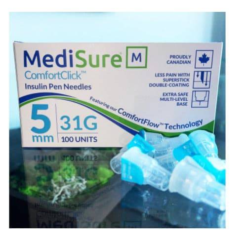 MediSure ComfortClick 31G x 5mm