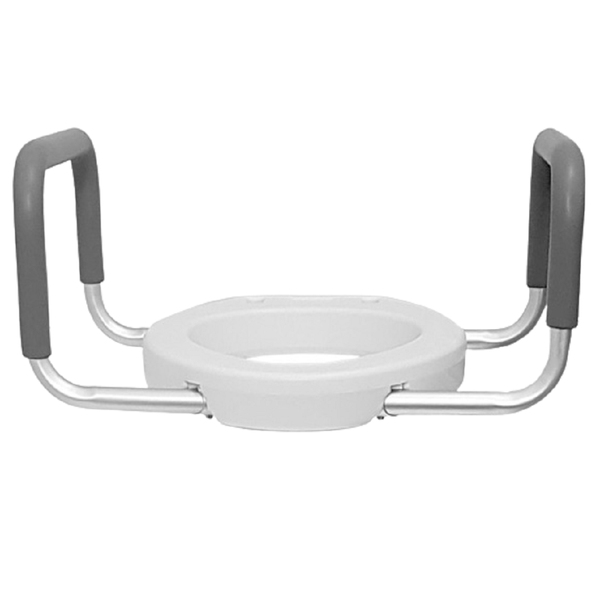MOBB 2 Inch Standard Raised Toilet Seat With Arms