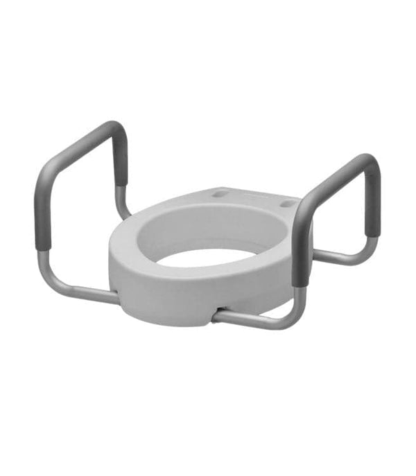 MOBB 3.5 Inch Raised Toilet Seat with Arms
