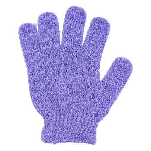Nack Nax Bath Body Scrubber Glove - Purple