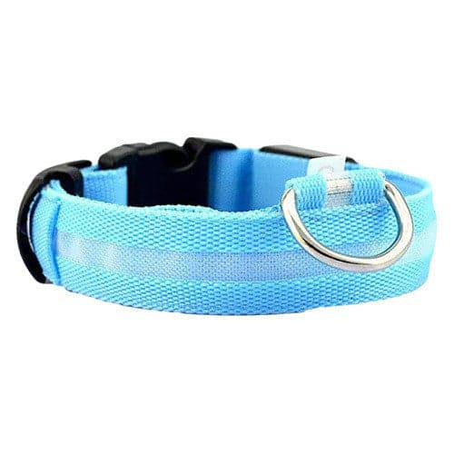 Nack Nax LED Dog Collar - Blue