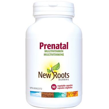 New Roots Herbal Prenatal - 90 veg capsules