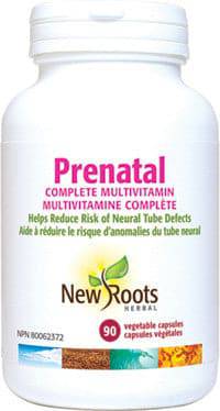 New Roots Herbal Prenatal - 90 veg capsules