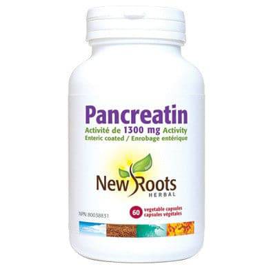 New Roots Herbal Pancreatin 1300mg Activity