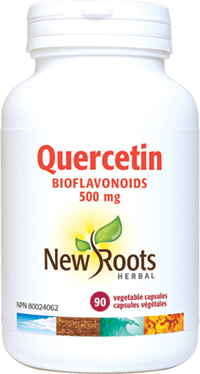 New Roots Herbal Quercetin Bioflavonoids 500mg 90 Veg Capsules