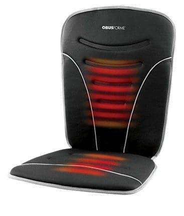 ObusForme Heated Car Cushion - Front and Back