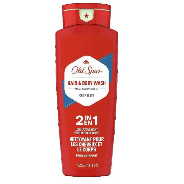 Old Spice Hair & Body Wash High Endurance 2In1 532ml