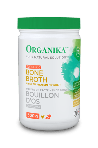 Organika Bone Broth, Turmeric Chicken Powder 300g