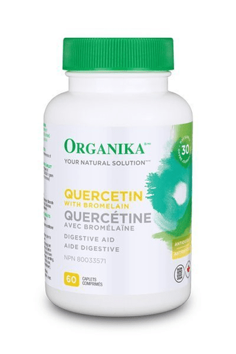 Organika Quercetin with Bromelain 500mg