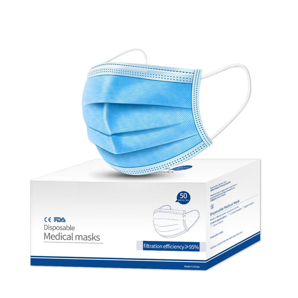 Ortho Active Disposable Medical Masks - Box of 50